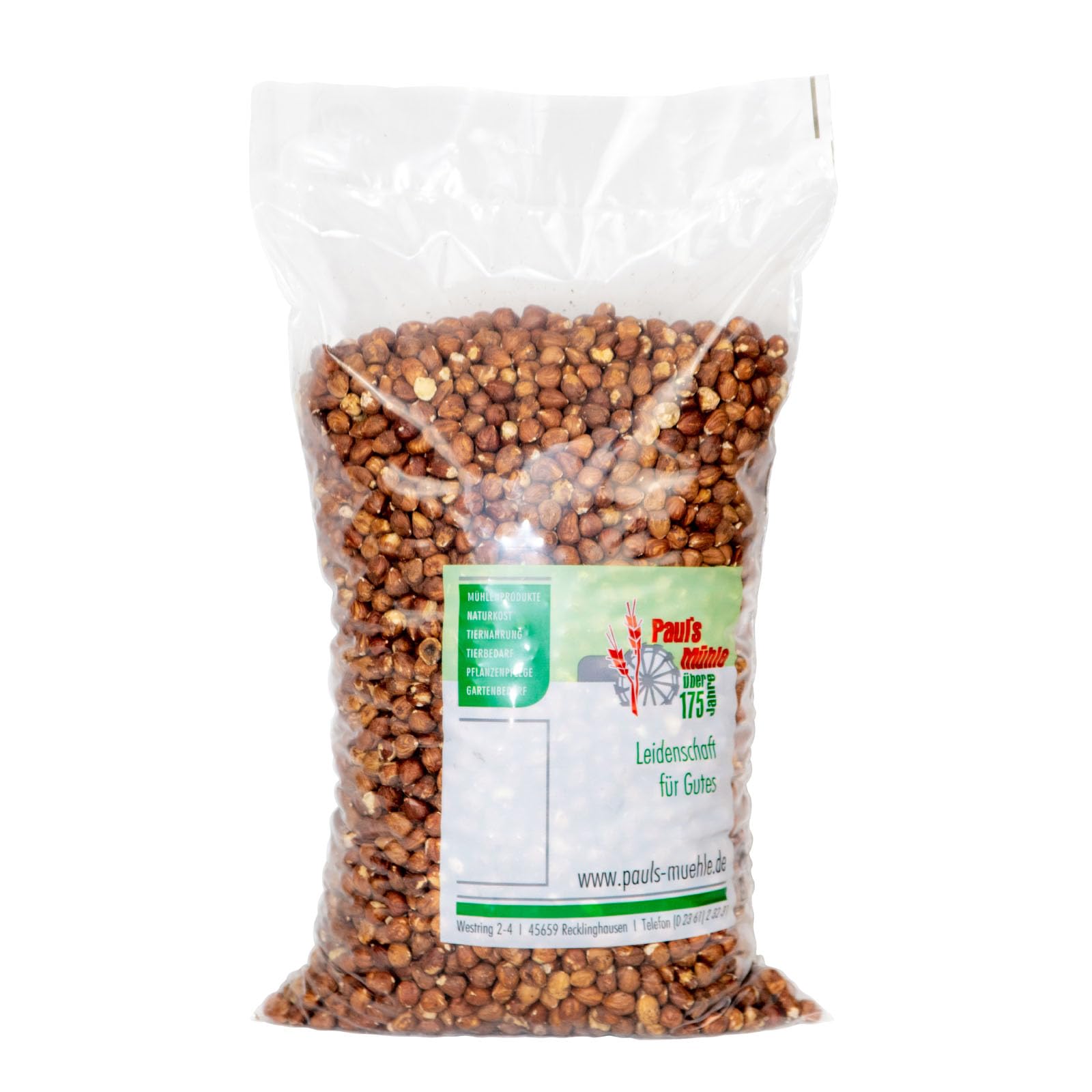 Paul's Mühle Haselnusskerne mit Haut Premium Speisequalität, 10kg