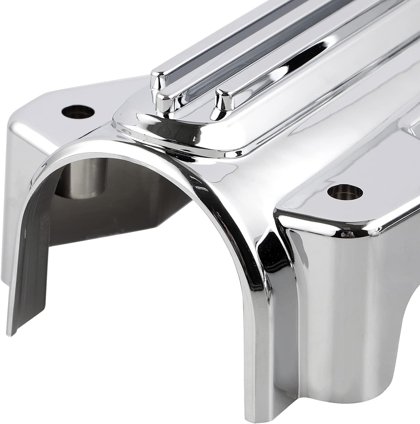 Chrome Lower Fork Covers, Lower Fork Leg Deflector Shields for Harley Electra Street Road Glide King 2014-2023