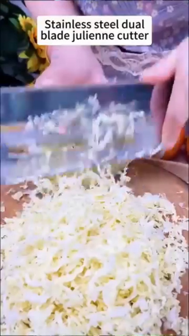 Cortador multifuncional de acero inoxidable para vegetales miniatura 7