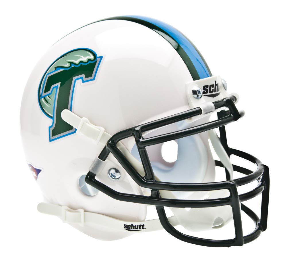 Schutt NCAA Tulane Green Wave Mini Authentic XP Football Helmet
