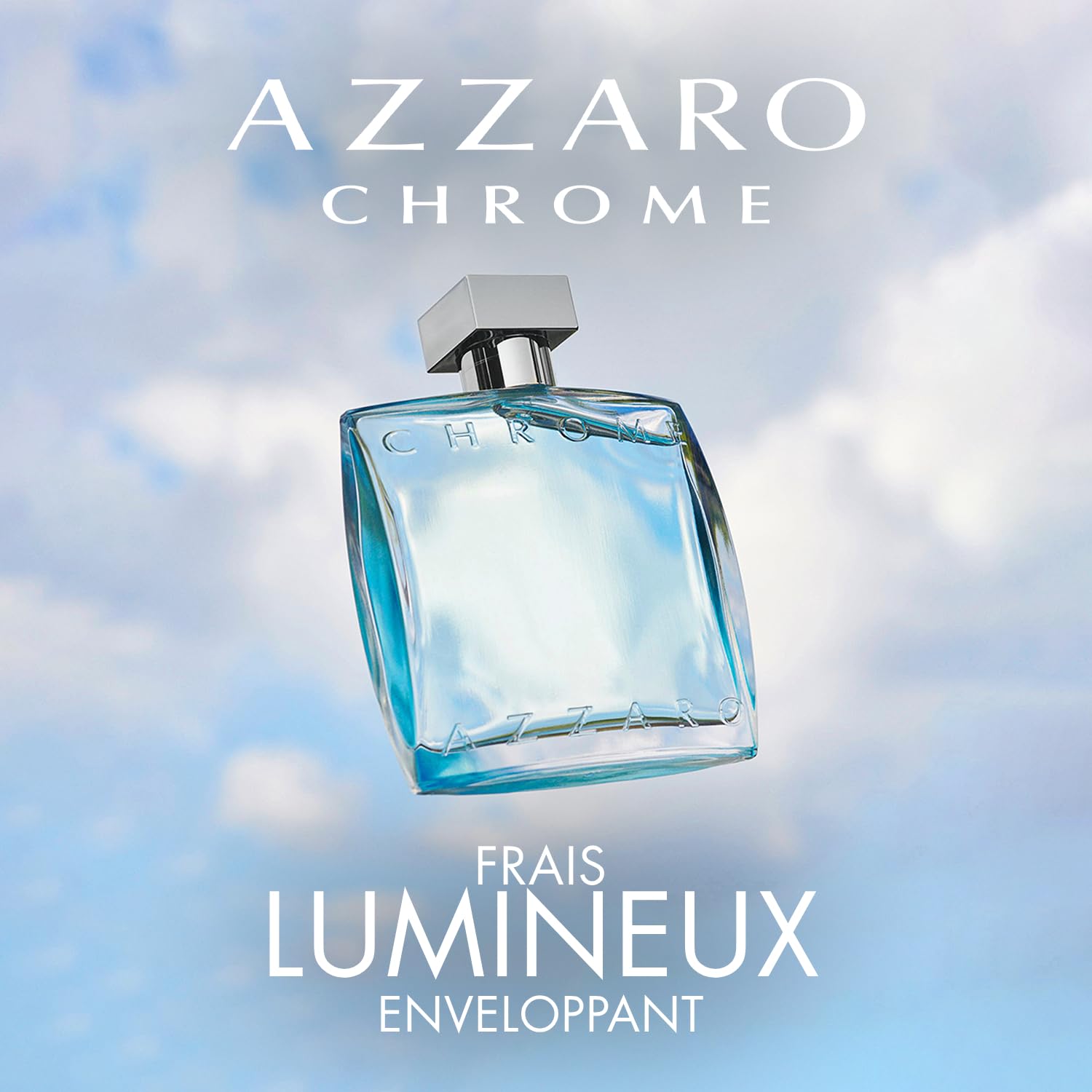 Lot de Azzaro Chrome Eau de Toilette en Spray Vaporisateur Homme 50 ml + Biotherm Day Control Déodorant Anti-Odeur, Efficacité 72H, Tous Types de Peau