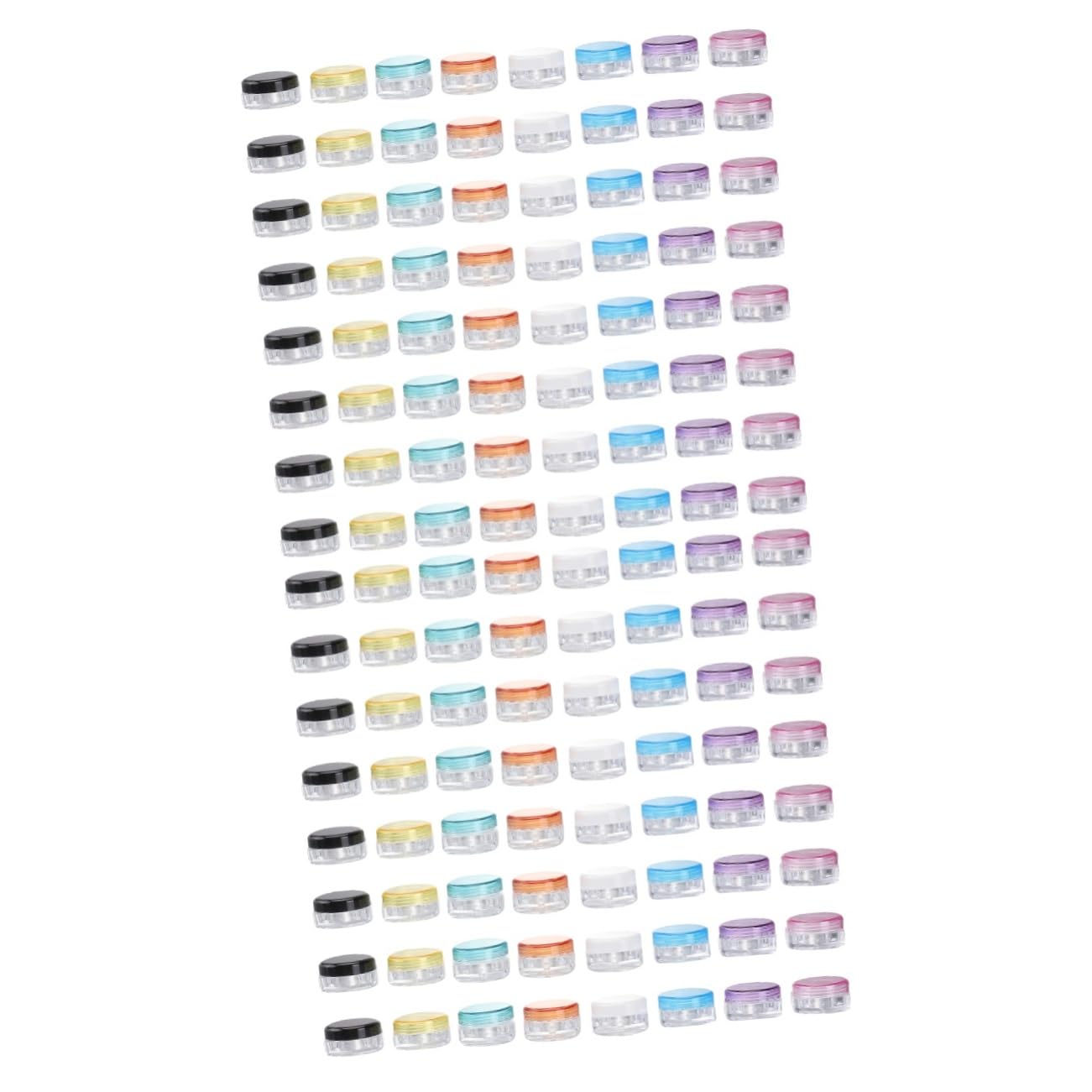 VALICLUD 2 Set Contenitori Cosmetici Ricaricabili Viaggio Pz Bottiglie Per Lozioni E Crema Diverse Colorazioni Per Personale E Leggeri Per Viaggi 64 Pezzi * 2