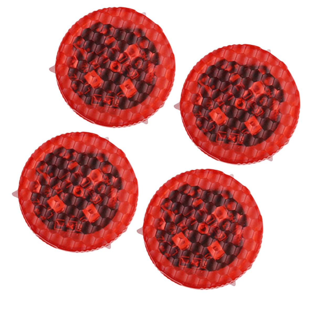 Luces de Seguridad Anticolisión rojas de PVC con inducción magnética en pack de 4 8