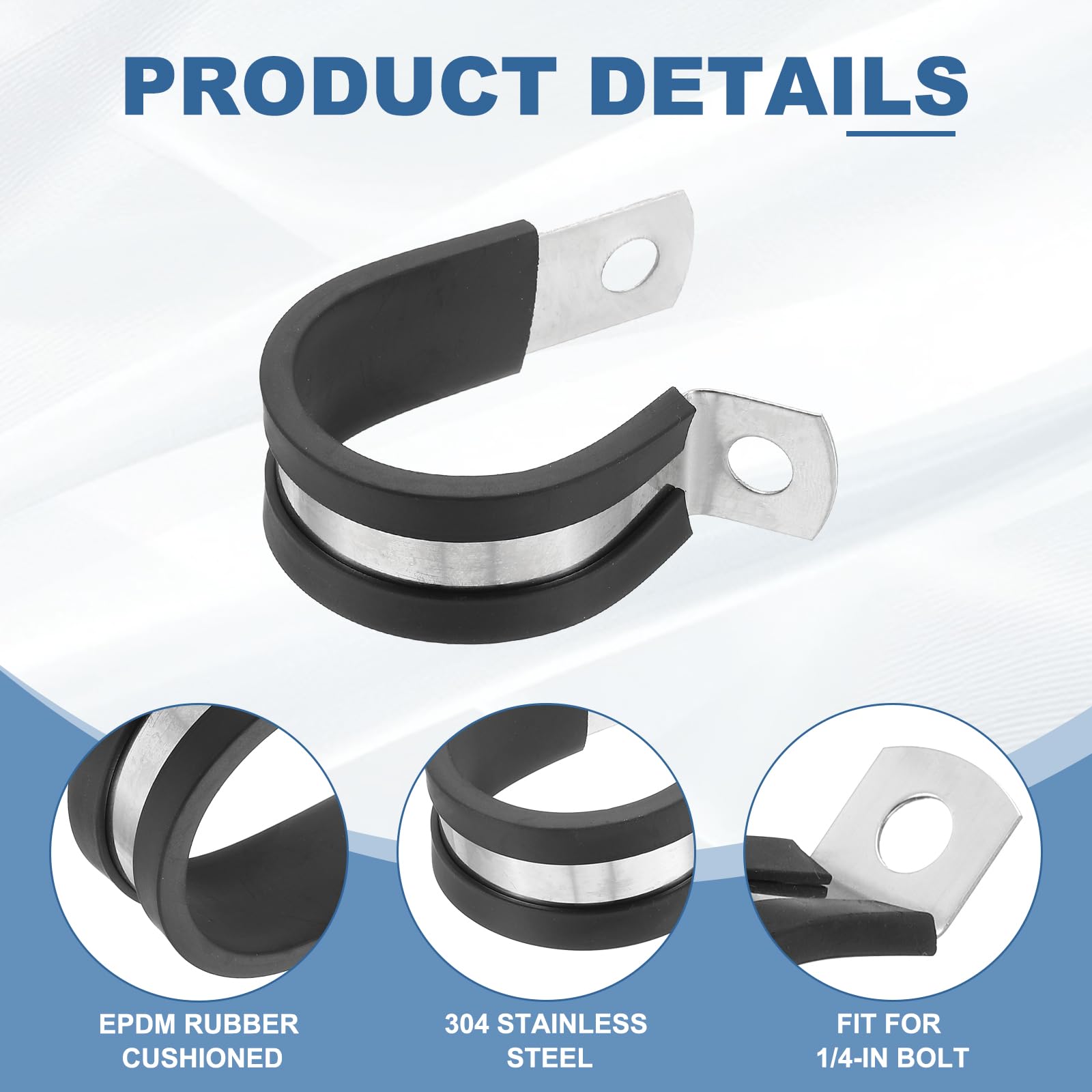 PATIKIL 1 Inch Cable Clamp - Image 3