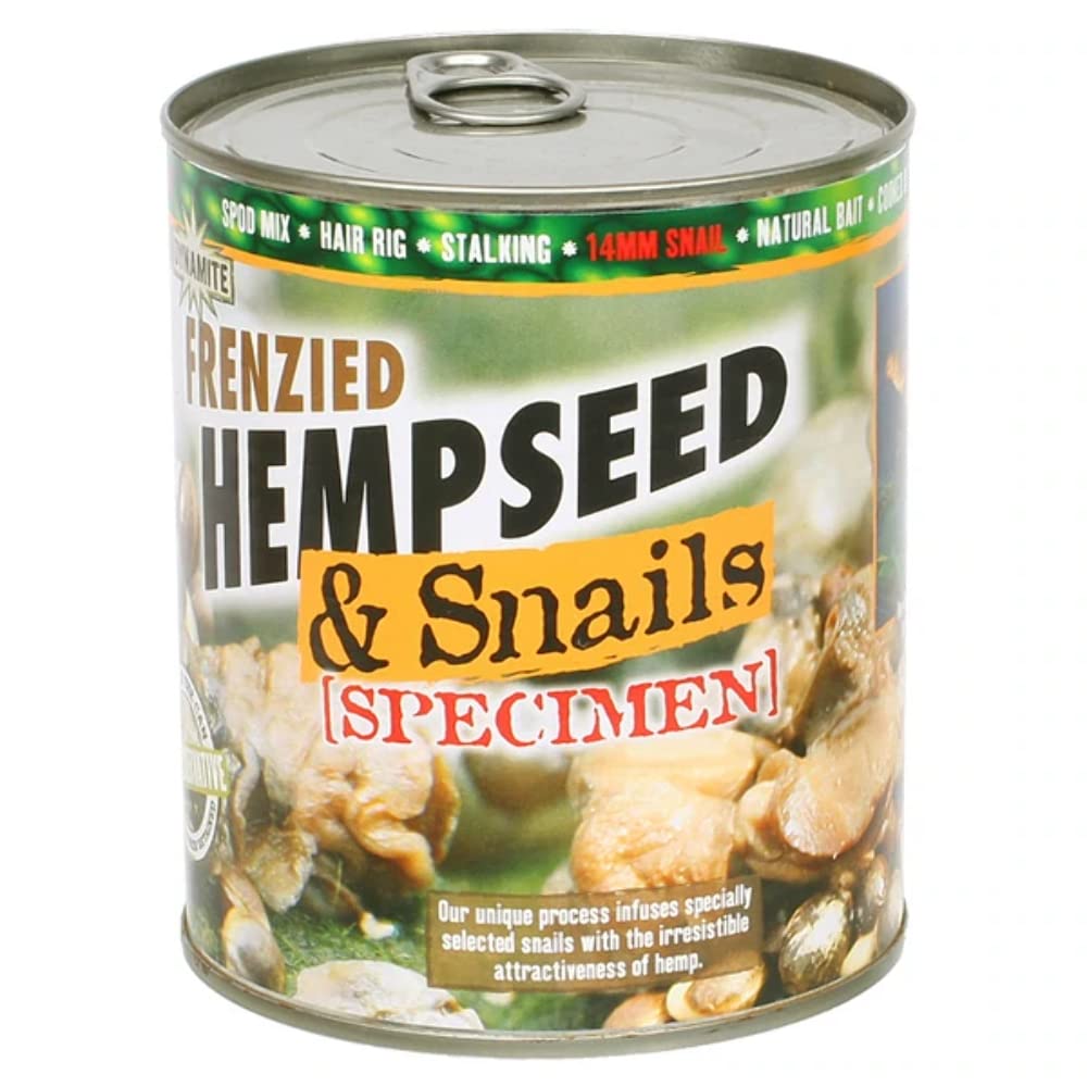 DYNAMITE BAITS FRENZIED HEMPSEED AND SNAILS 700 GRAMS (HEMP AND SNAILS SPECIMEN)