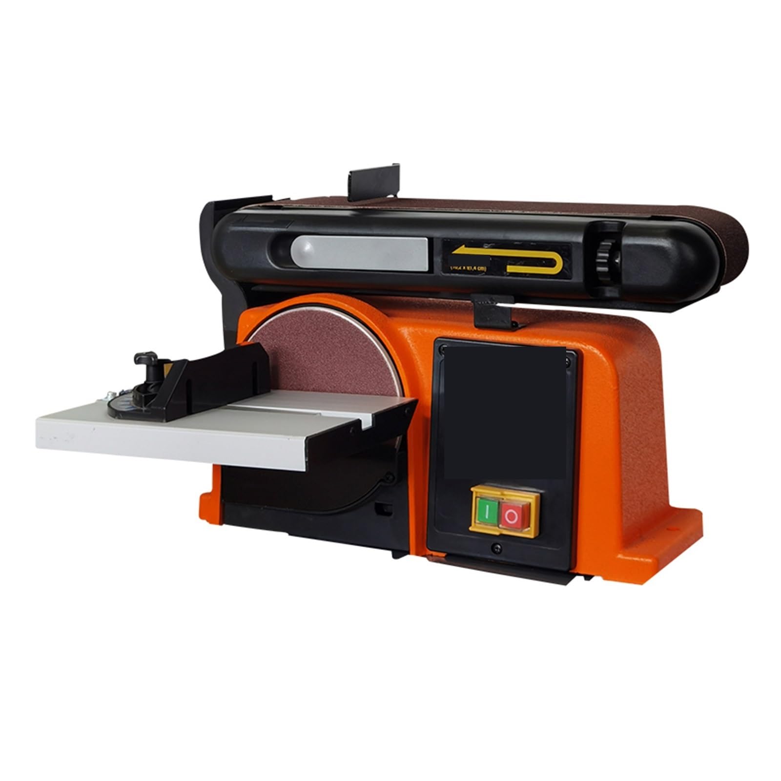 Csdasw Oranje Allwin Disc And Belt Sander With Cast Iron Base For Wood Sanding Jewellery Diy