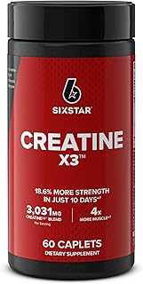 Six Star Creatine Pills Post Workout X3 Creatine Capsules Creatine Monohydrate Blend Muscle Recovery & Muscle Builder for Men & Women Creatine Supplements, 20 Servings