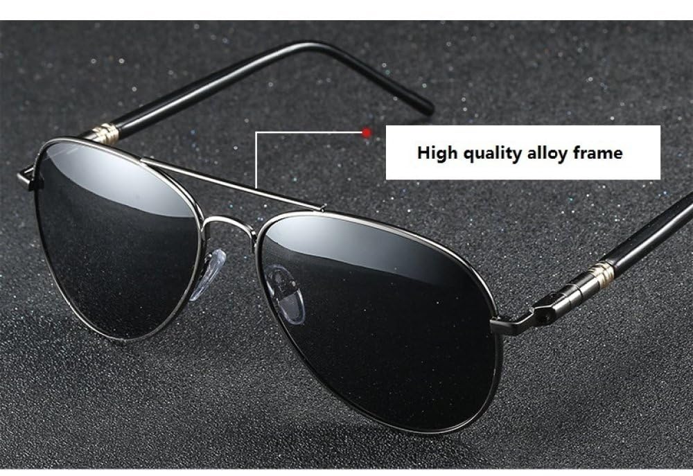 2024 męskie spolaryzowane okulary przeciwsłoneczne okulary przeciwsłoneczne do jazdy dla mężczyzn kobiety męskie Vintage czarne okulary przeciwsłoneczne pilotki UV400,04 brązowy, brązowy