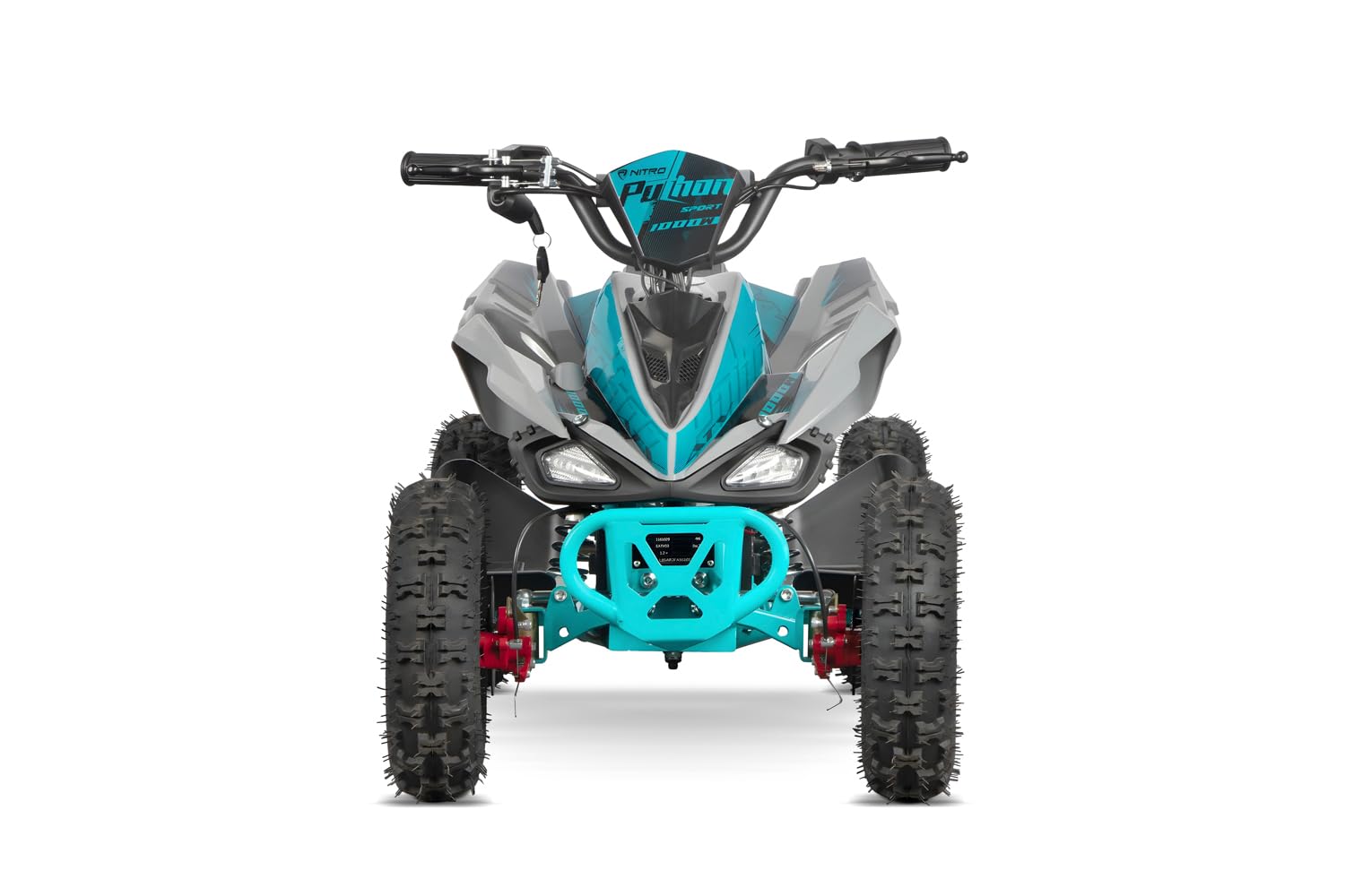 1000W 36V Eco Quad Python 6' Sport, Farbe:Grün
