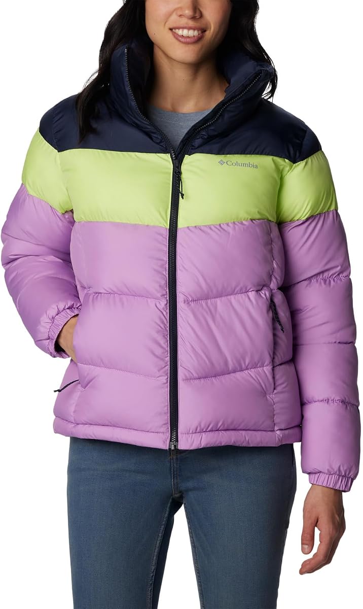 Columbia Puffect - Chaqueta con bloques de color para mujer