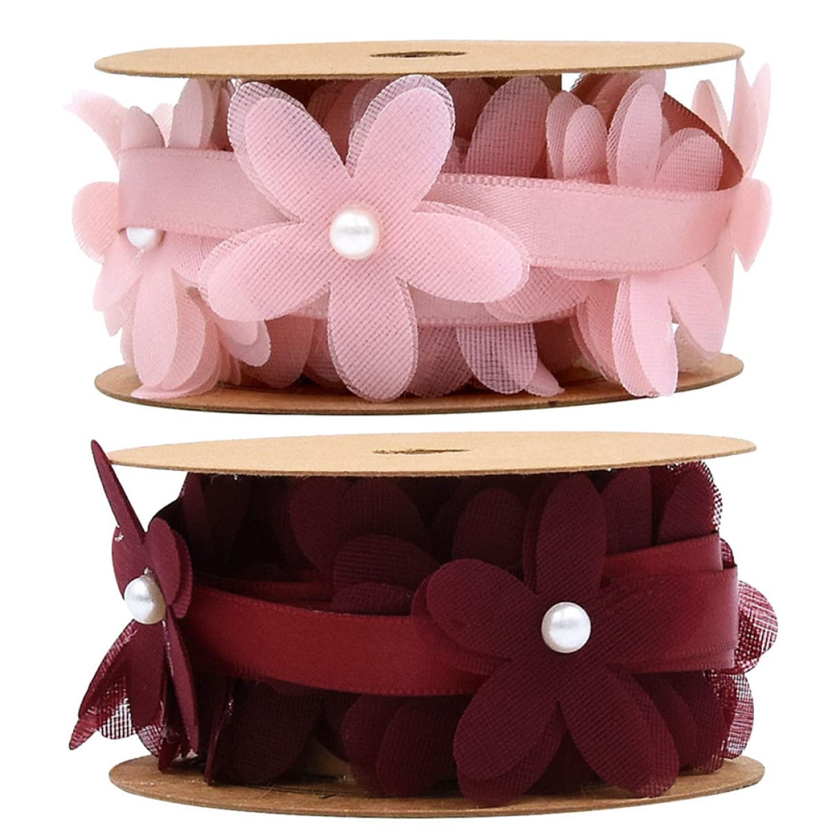 EXCEART 3 Sets 2 M Rolle Kreatives Spitzenband Zum Verpacken Von Geschenken Und Blumensträußen 2 Rollen X 3