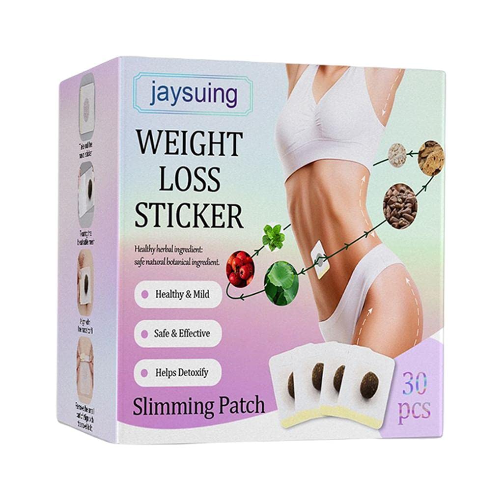 30pcs Box Belly Slim Patch Fat Burning Fast Slimming Lose Weight Unisex Fat Burners Weight Management Vitamins Dietary Supplements Health-image-33