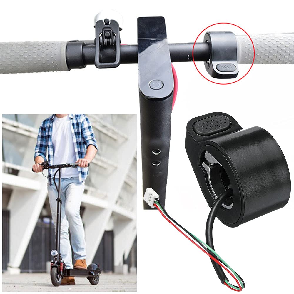 Throttle Accelerato Scooter Throttle Thumb Accelerator Compatible with Xiaomi 1S/M365 Essential Pro Electric Scooter(Black) - Image 4
