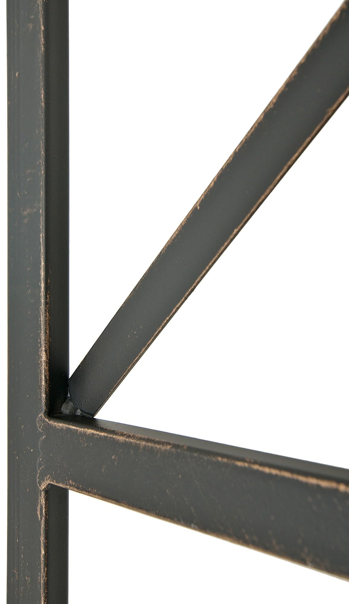 CLP 2er Set Rankgitter Trigo Zur Wandbefestigung I Rankhilfe Für Die Wand I Rankzaun Aus Lackiertem Metall, Farbe:Bronze