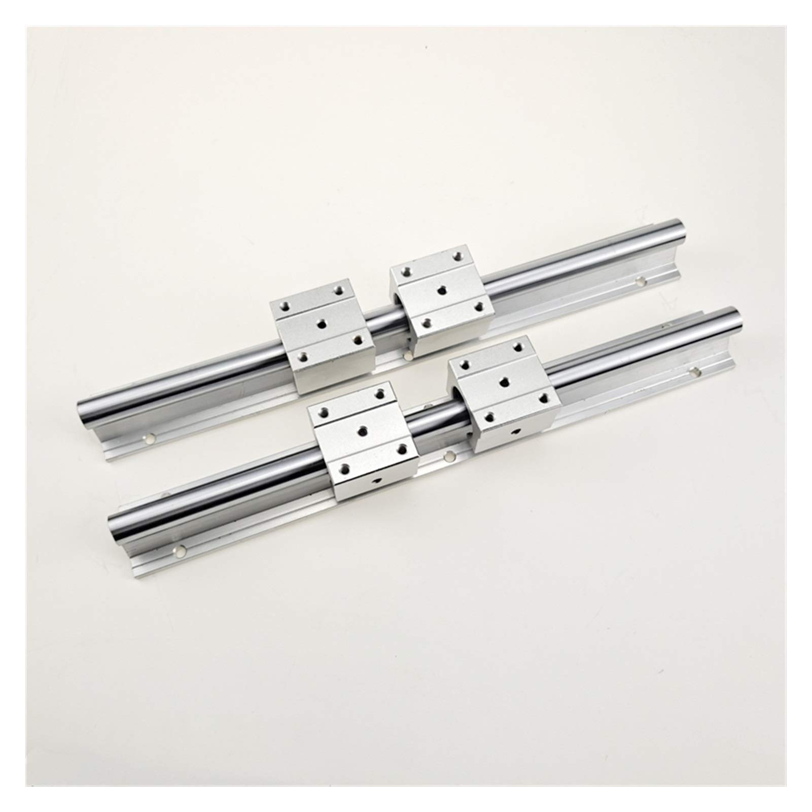 Jiyami'en-B. 2PCS SBR16 Guida Guida lineare 300 400 500 600 1000 1200 1500mm + 4pcs SBR16UU Set di Guida lineare a Blocco lineare (Guide Length : 1000mm)