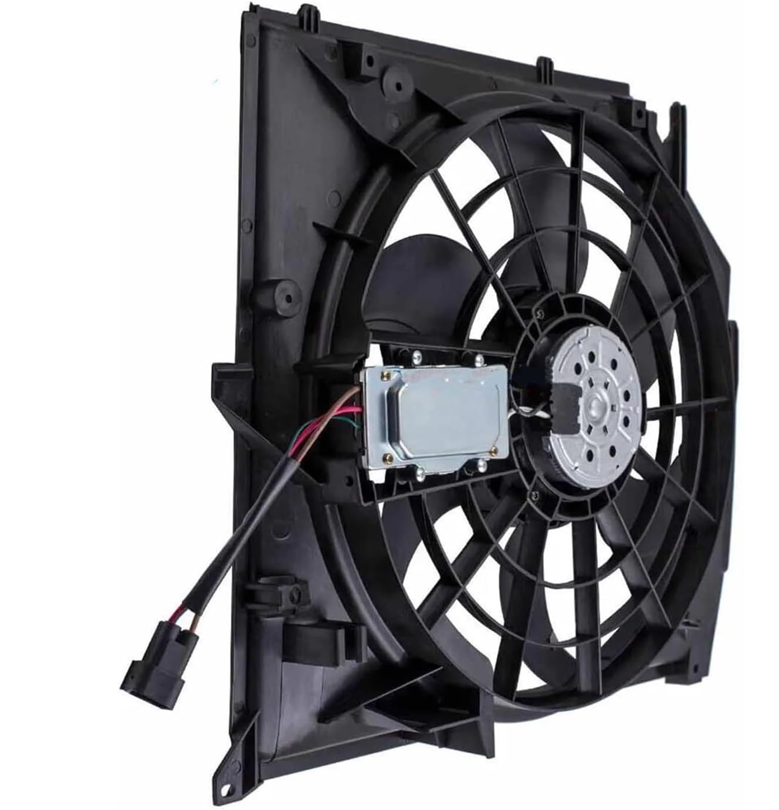 radiador Conjunto de ventilador refrigeración del radiador para BMW E46 325xi 320i 325i