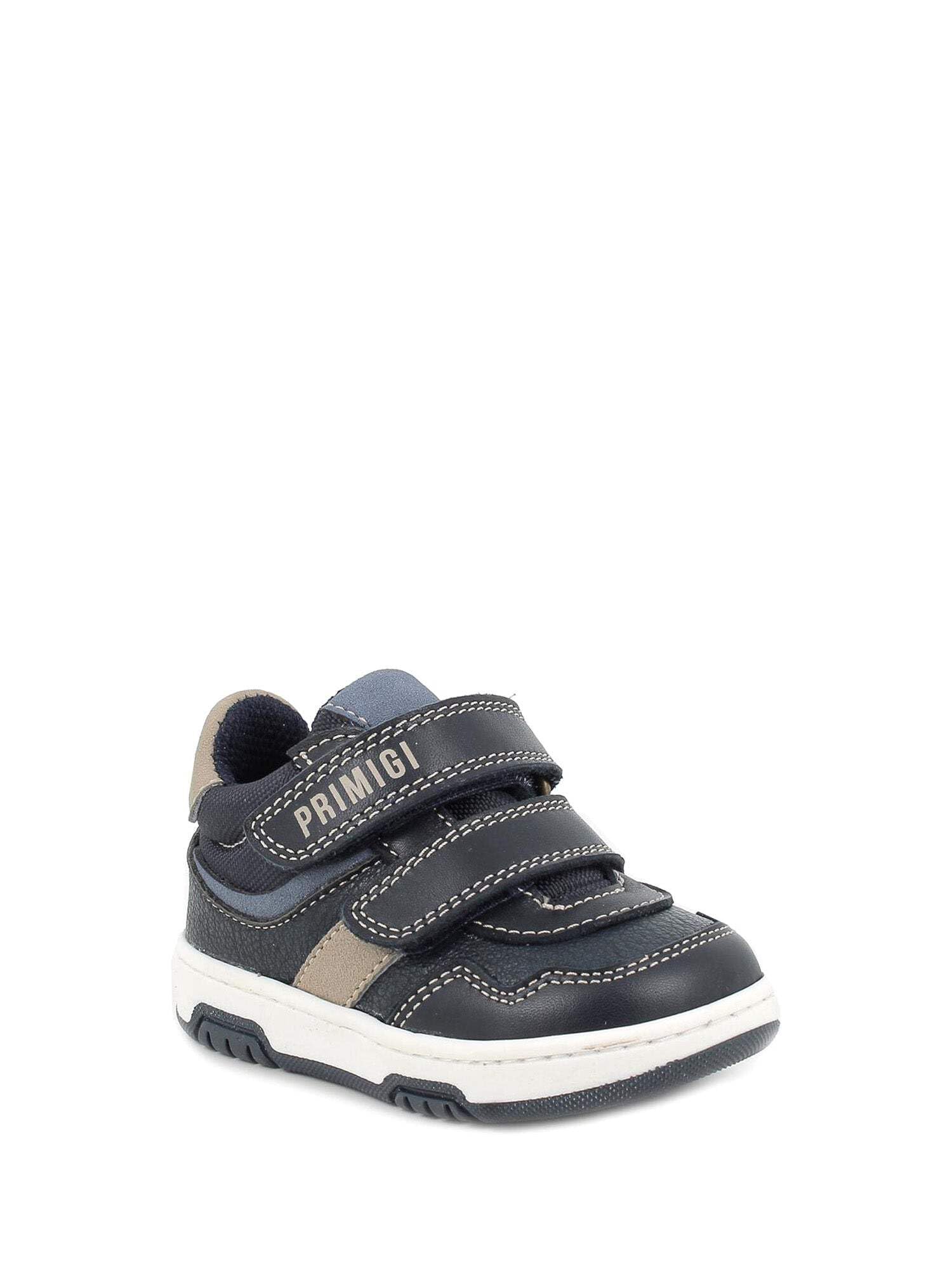 Primigi Sneakers 6903522 Chiusura con Doppio Strappo Sottopiede in Pelle e Il Fondo in Gomma.