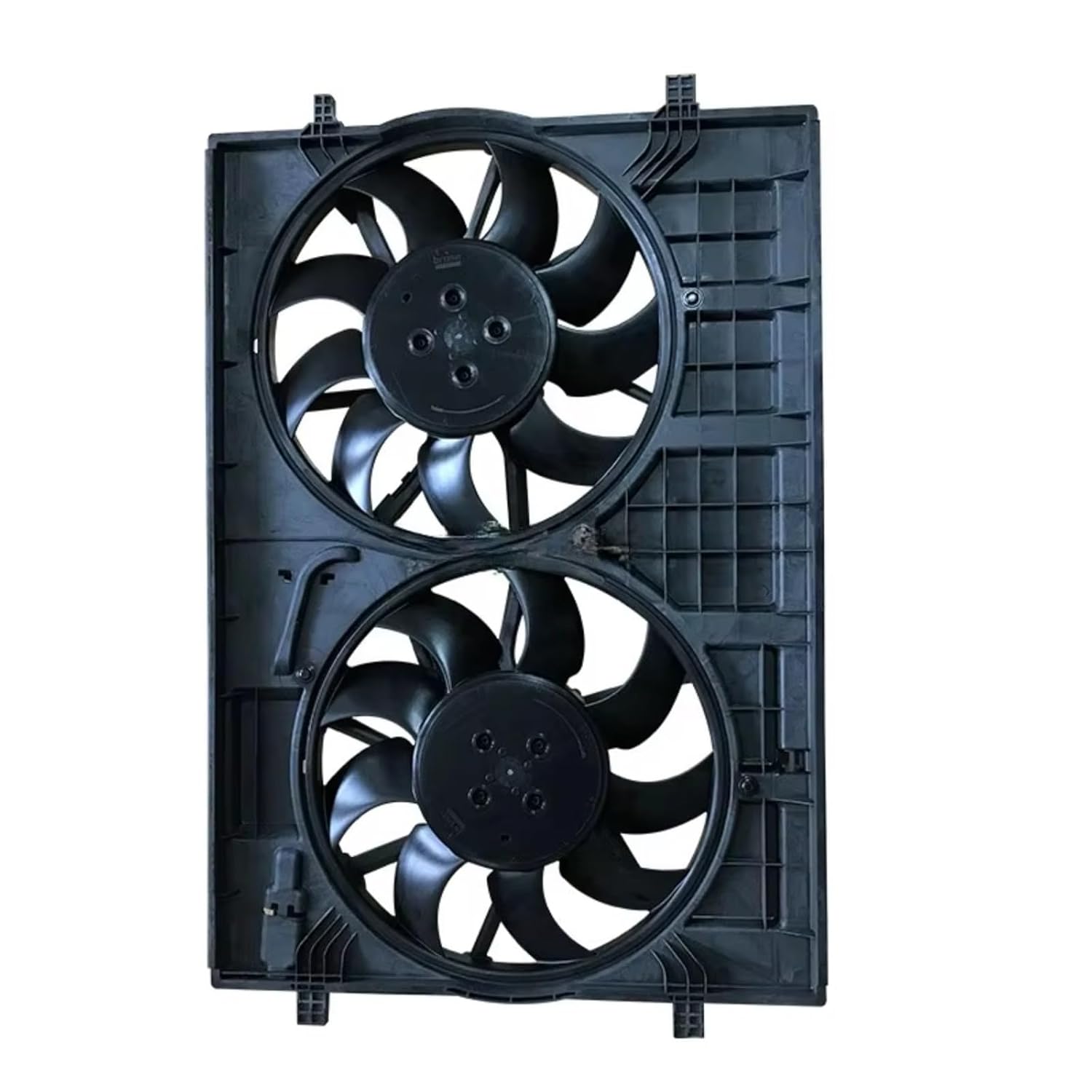 Engine Cooling Fan Mount Kit Dual Radiator Engine Cooling Fan Assembly 3QF121207 3QF959455BC for VW for Atlas for Cross Sport V6 3.6L 2020 2021 2022 2023