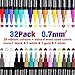 Produktbild sunis-official Acrylmalstifte für Steine, Keramik, Glas, Becher, Holz, Metall, Stoff, Leinwand,Extra feine Spitze Marker & Filzstifte (32pcs)