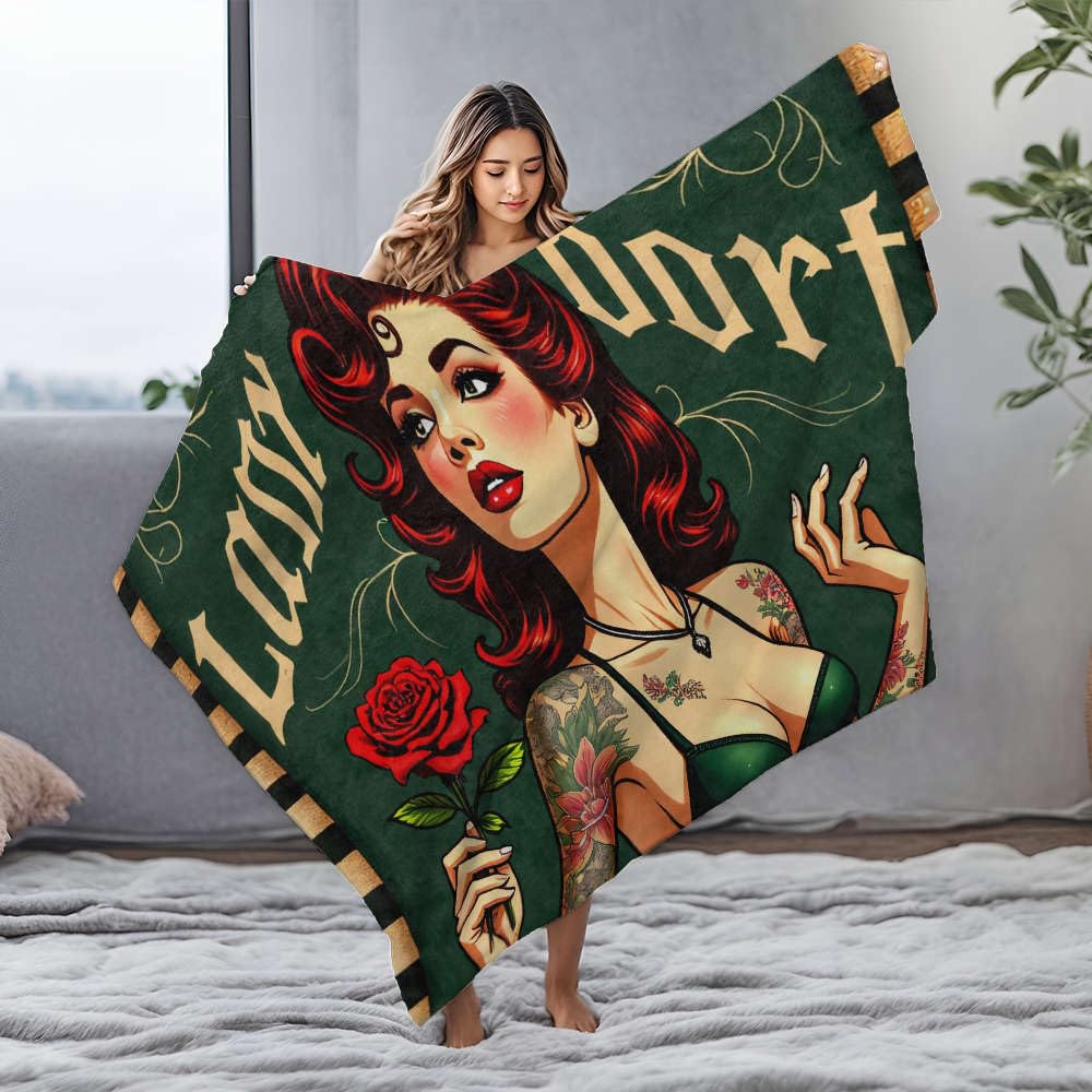 Couverture imperméable rose rouge pour pique-nique et canapé