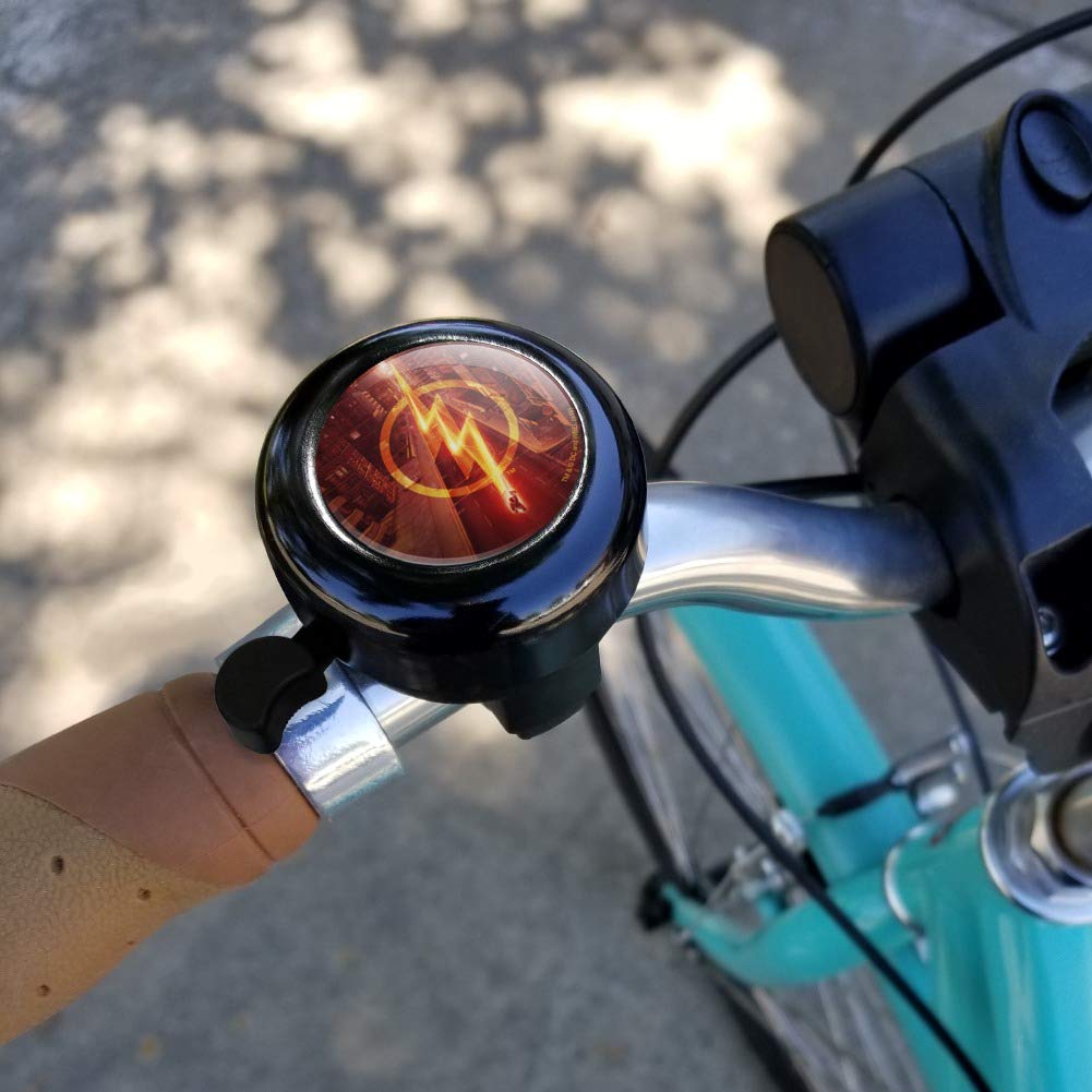 GRAPHICS & MORE The Flash TV Series Lightning Streak Bicycle Handlebar Bike Bell