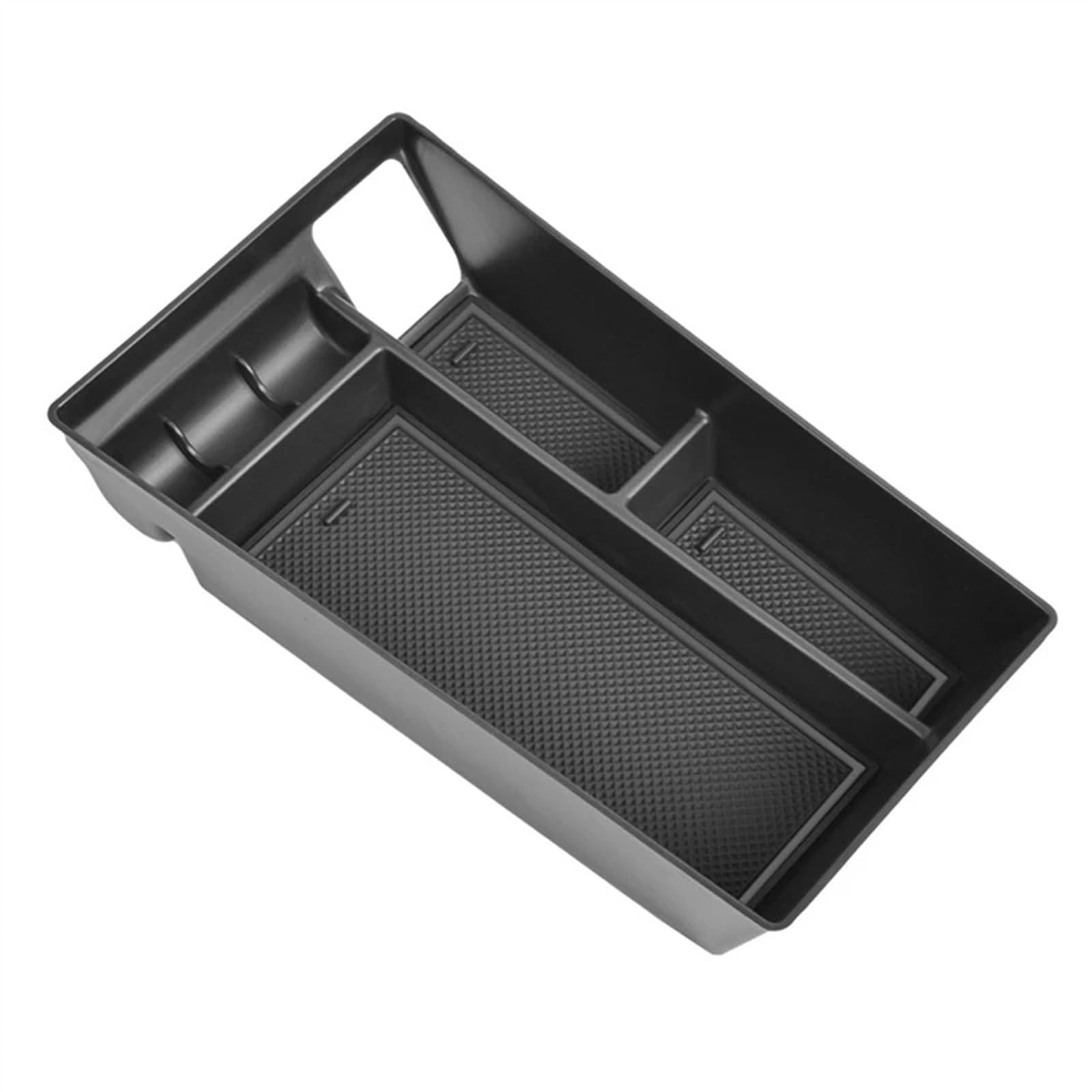 FVBFCDX Armrest Organizer Compatible With For Mustang For Mach-E 2021-2023 Armrest Storage Box Car Armrest Center Storage Box Container Car Armrest Storage Tray(Black)
