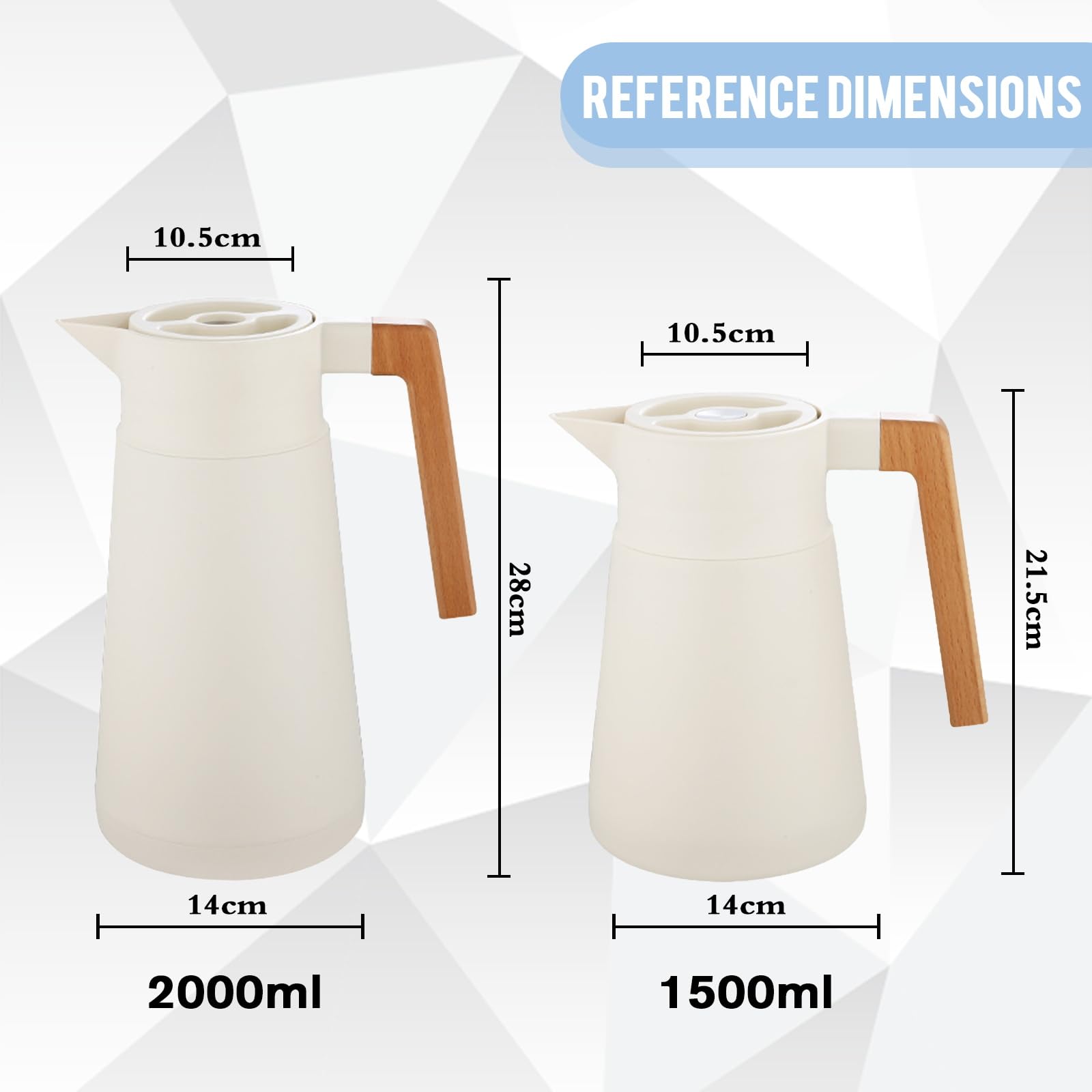 Geïsoleerde Mok met Handvat 350 ml - Vacuüm Geïsoleerd Roestvrijstaal