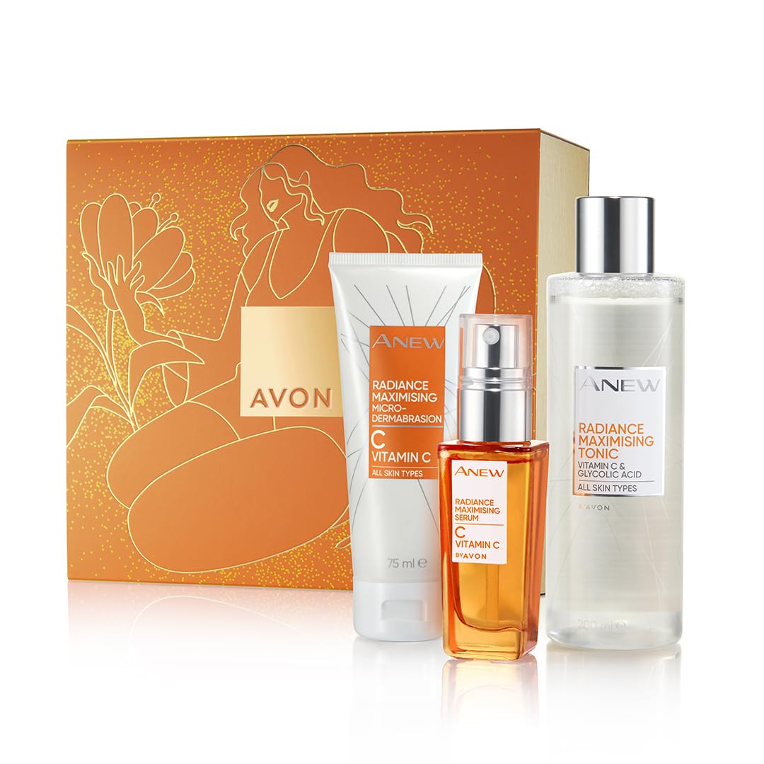 Avon Anew Skin Saviours Vitamin C Three Piece Gift Set with
