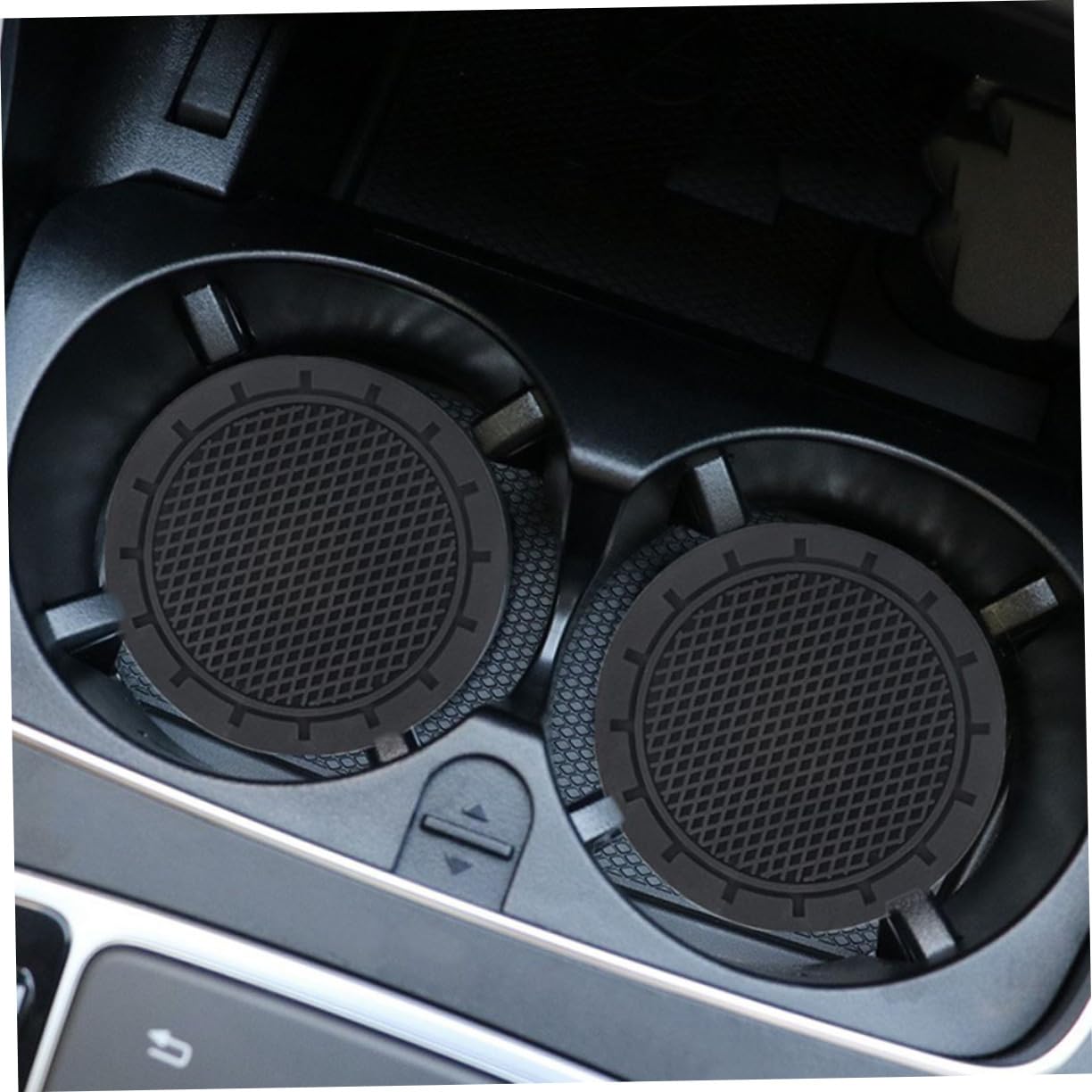 Beatifufu 6-Pack Anti-Slip Cup Coasters -Isolation Shining Cup Coasters for Home Restaurant