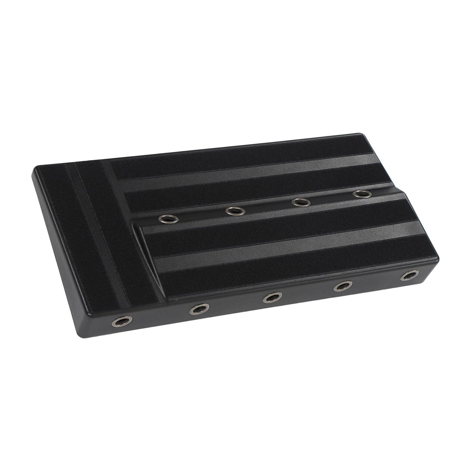 Gitarrenpedalboard mit Eingebautem Netzteil, Gitarreneffektpedalboard, Vernünftige Struktur, Netzteilraum, Professionelles Gitarrenpedalboard, Tragbares Pedalboard aus Aluminiumlegierung