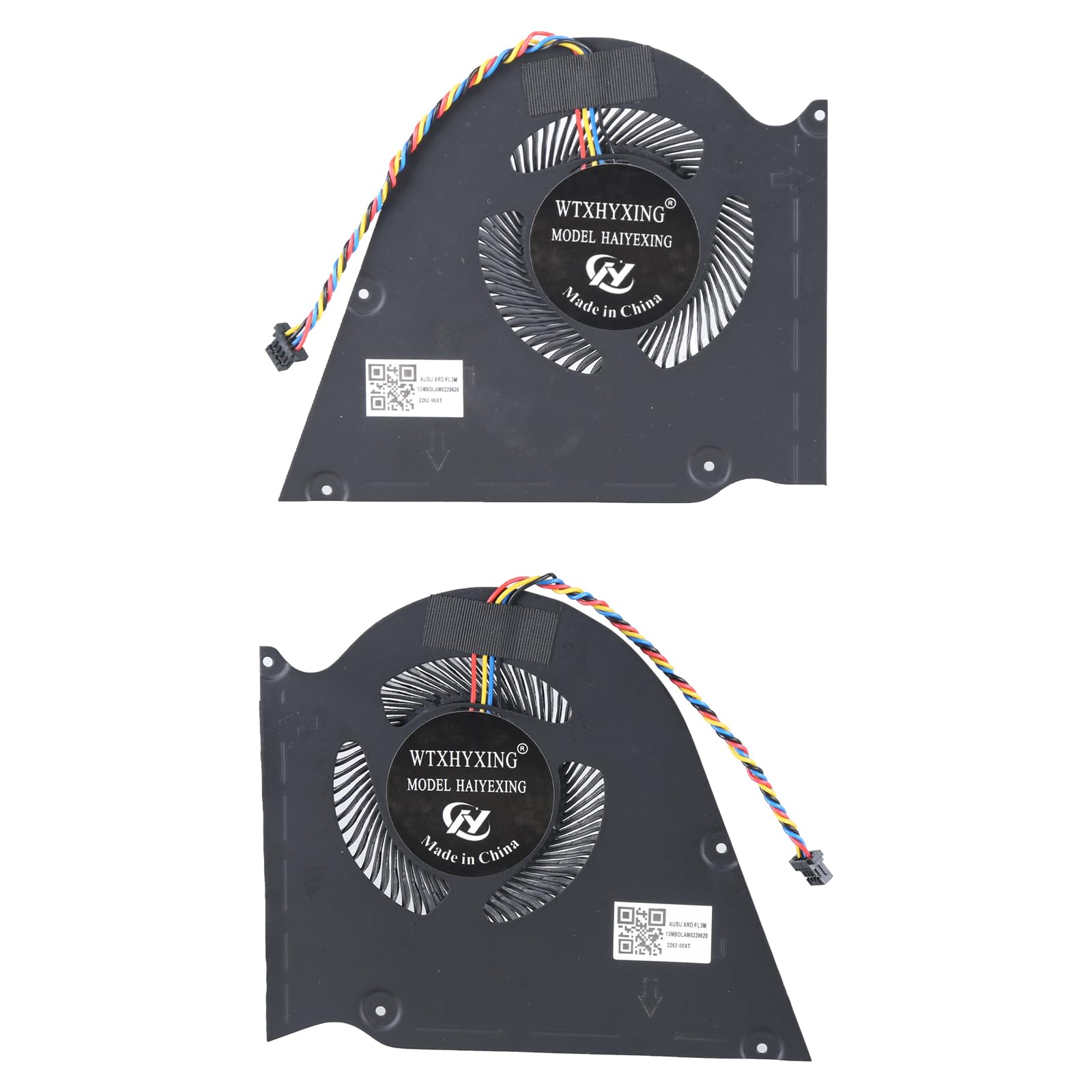 Laptop CPU GPU Ventola Raffreddamento DC12V 1A 4Pin Radiatori per Zephyrus S GX531 GX531GM GX531GX Ventola Raffreddamento per Laptop