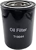 1X T19044 Oil Filter AR58956 T-19044T Compatible with John Deere Tractors Bulldozer Backhoe Loader Combine Excavator Feller Buncher Forklift Grader Motor Harvester Forage Hi-Cycle Loader
