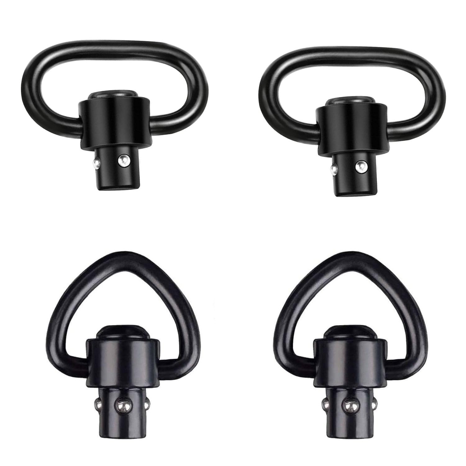 Eastern Tactical Supply 4 Pieces D Ring Sling Swivel Quick Detach 1.25