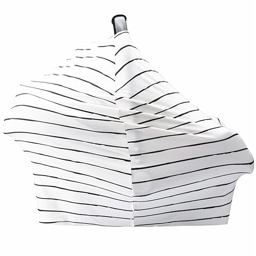 Miniatura 3 de Funda de asiento de automóvil para bebé, cubierta de lactancia multiusos para lactancia materna, funda para toldo de asiento de automóvil, fundas