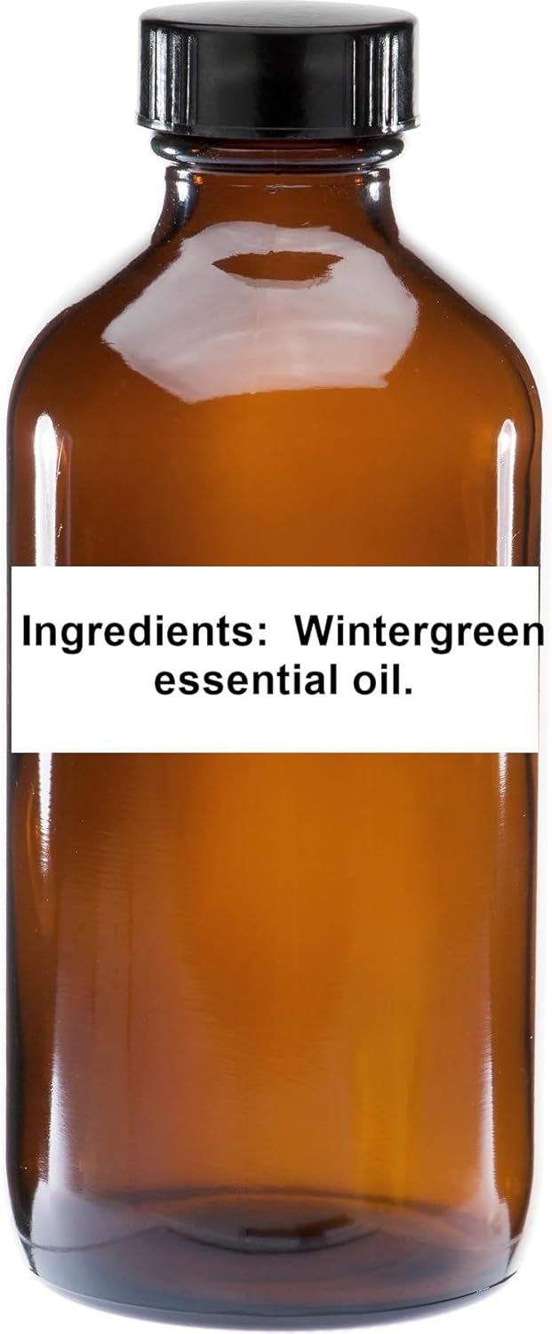 Wild Herb Wintergreen Pure Essential Oil (8 OZ)