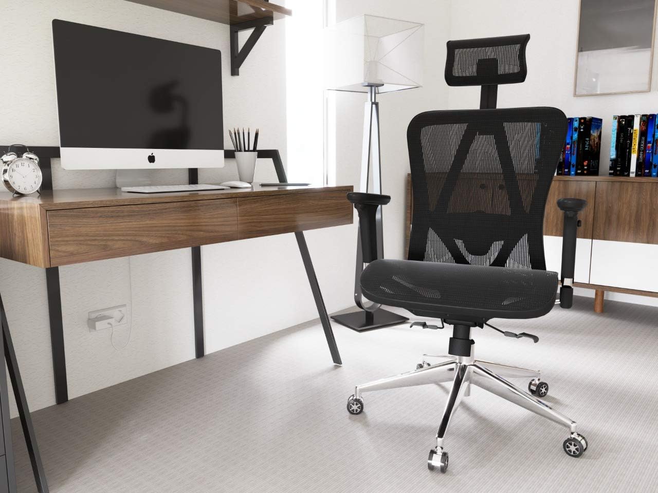 Black Friday - 40% OFF Halter Executive Mesh Office Swivel Chair with Adjustable Headrest, Armrests, Seat Height, and Backrest for Maximum Lumbar Support, Caster Wheels, Mesh Seat, Black Get Discount Offer Halter Executive Mesh Office Swivel Chair with Adjustable Headrest, Armrests, Seat Height, and Backrest for Maximum Lumbar Support, Caster Wheels, Mesh Seat, Black