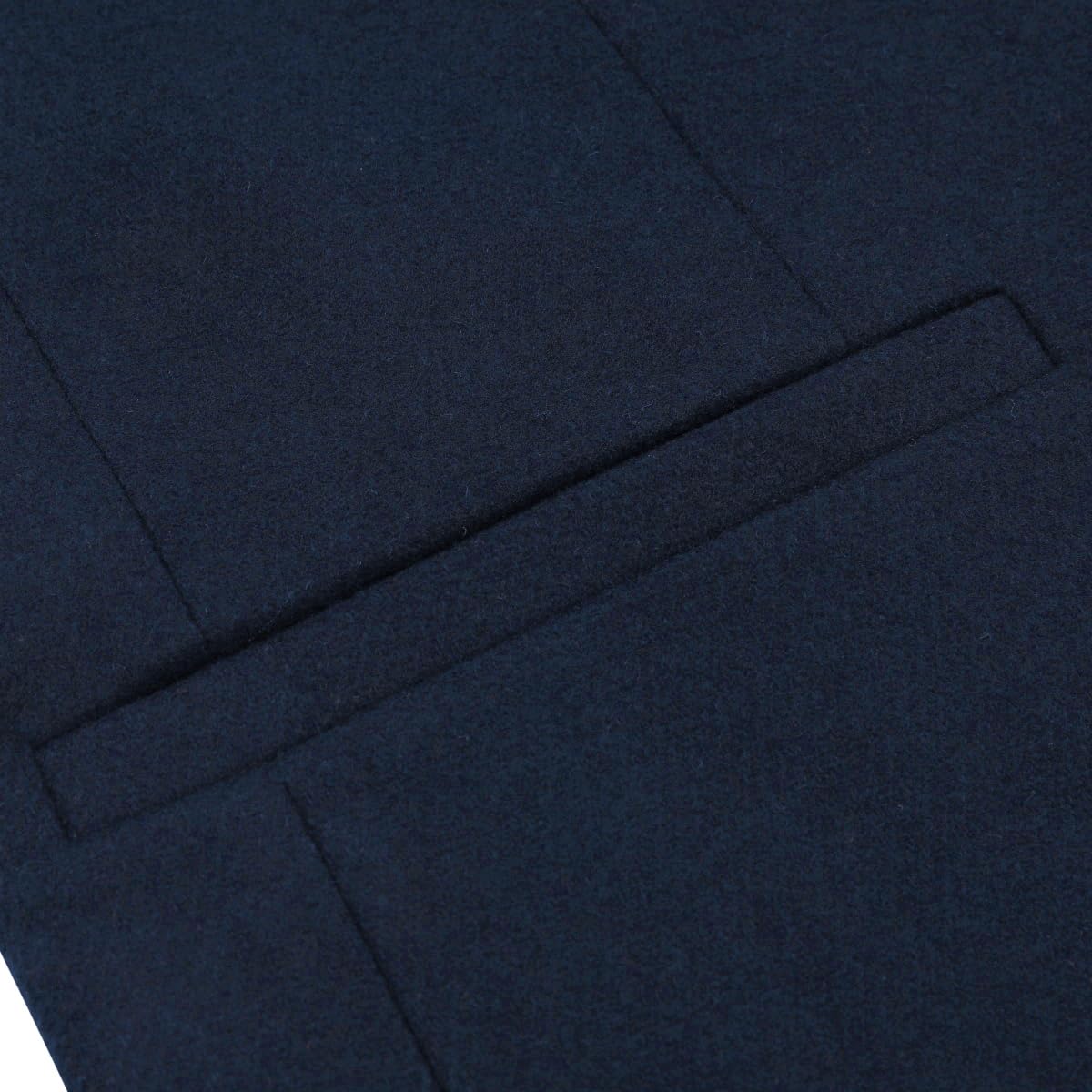 Allthemen Cappotto da Uomo con Colletto a Bottone Coat Casual Outerwear Caldo e Spesso per Inverno Coat