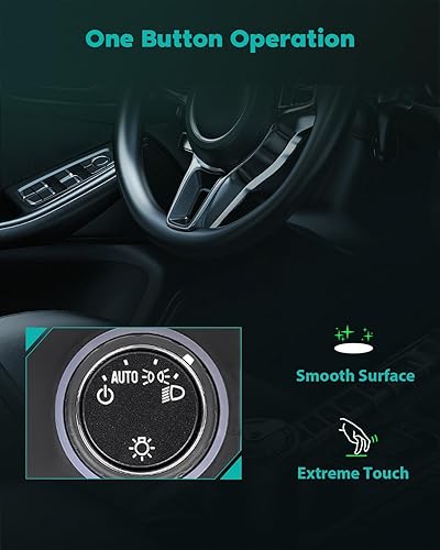 Miniatura 7 de SCITOO Interruptor de atenuación de faros delanteros 23187807 84154111 para Chevrolet Silverado 15002015-2017 para Chevrolet Suburban2015-2017 para