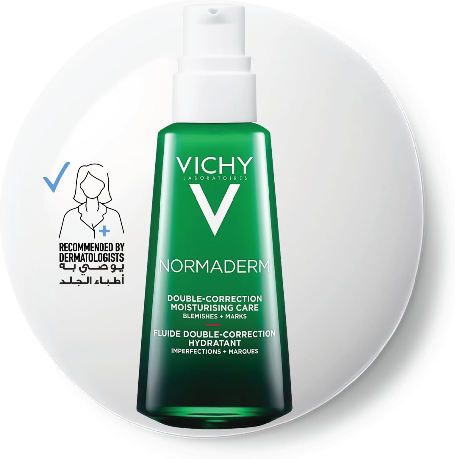 Normaderm Phytosolution Double Correction Daily Care Moisturiser for Oily & Acne Skin with Salicylic Acid 50ml