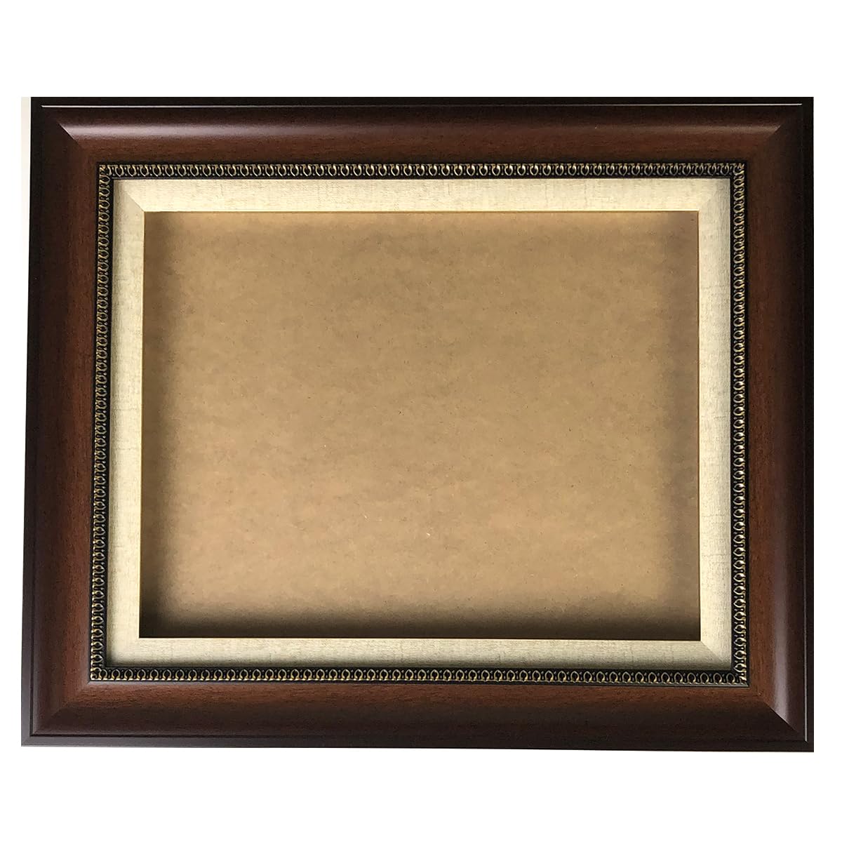 Amazon.co.jp: ゆめ画材 額縁 油彩額 538-3 ブラウン 油絵 キャンバス