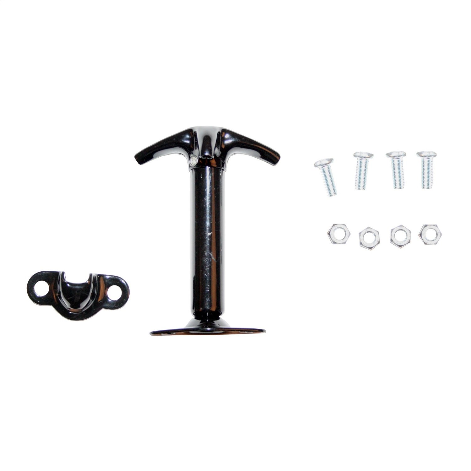 Omix-Ada Rugged Ridge | Hood Catch, Black | 11210.04 | Fits 1941-1995 Jeep CJ & Wrangler YJ