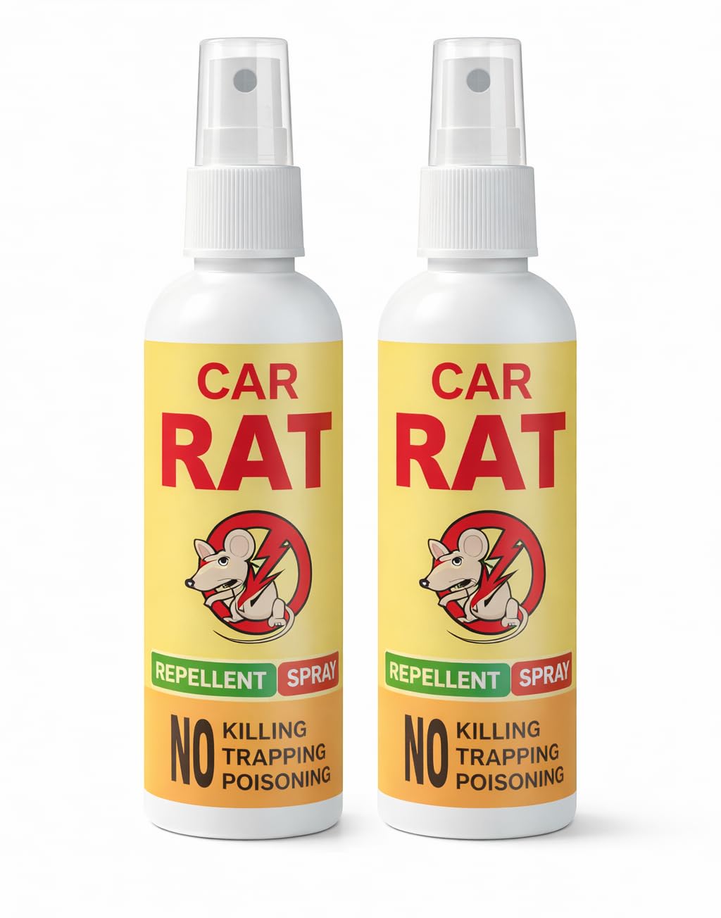 Rat Repellent Spray Safe & Natural Rodent Control, Plant-Based Oils, Effective for Homes, Kitchens, Garages, Cars, Two-Wheelers (Pack Of 2) (100 ML)-image-44