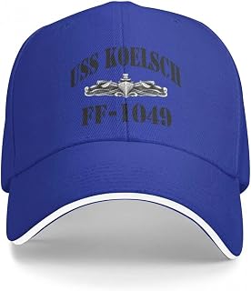 IUBBKI Baseball Cap USS KOELSCH Ship's Store Baseball Cap Hat Man New Hat Funny Hat Hat for Women Men's Gift