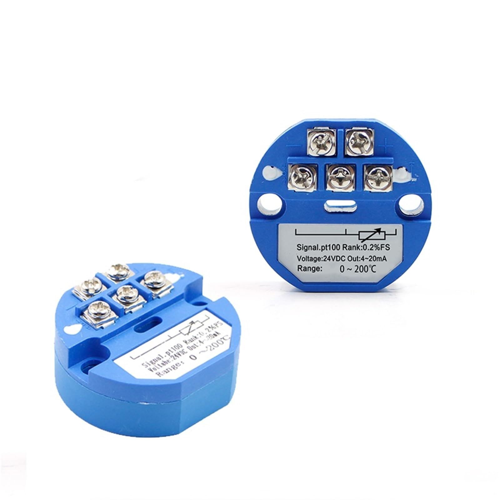 Convertisseur de température PT100 4-20mA module de montage en tête 0-200°C - 5
