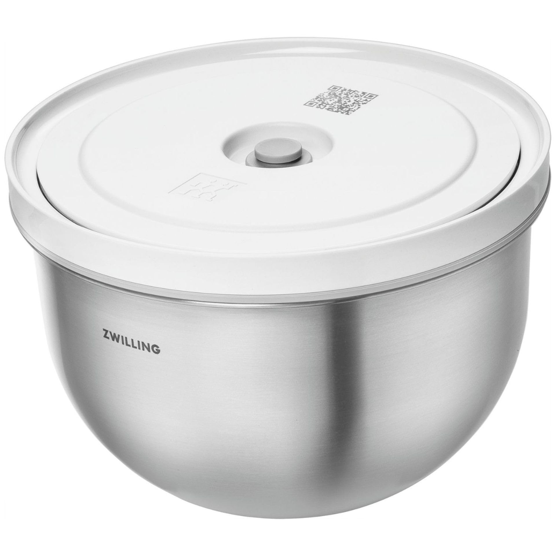 ZWILLING ツヴィリング 「 フレッシュ & セーブ 真空保存ボウル M 18cm ステンレス 」 ボウル 密閉 蓋 真空保存容器 【日本正規販売品】Fresh Save Z1030-858