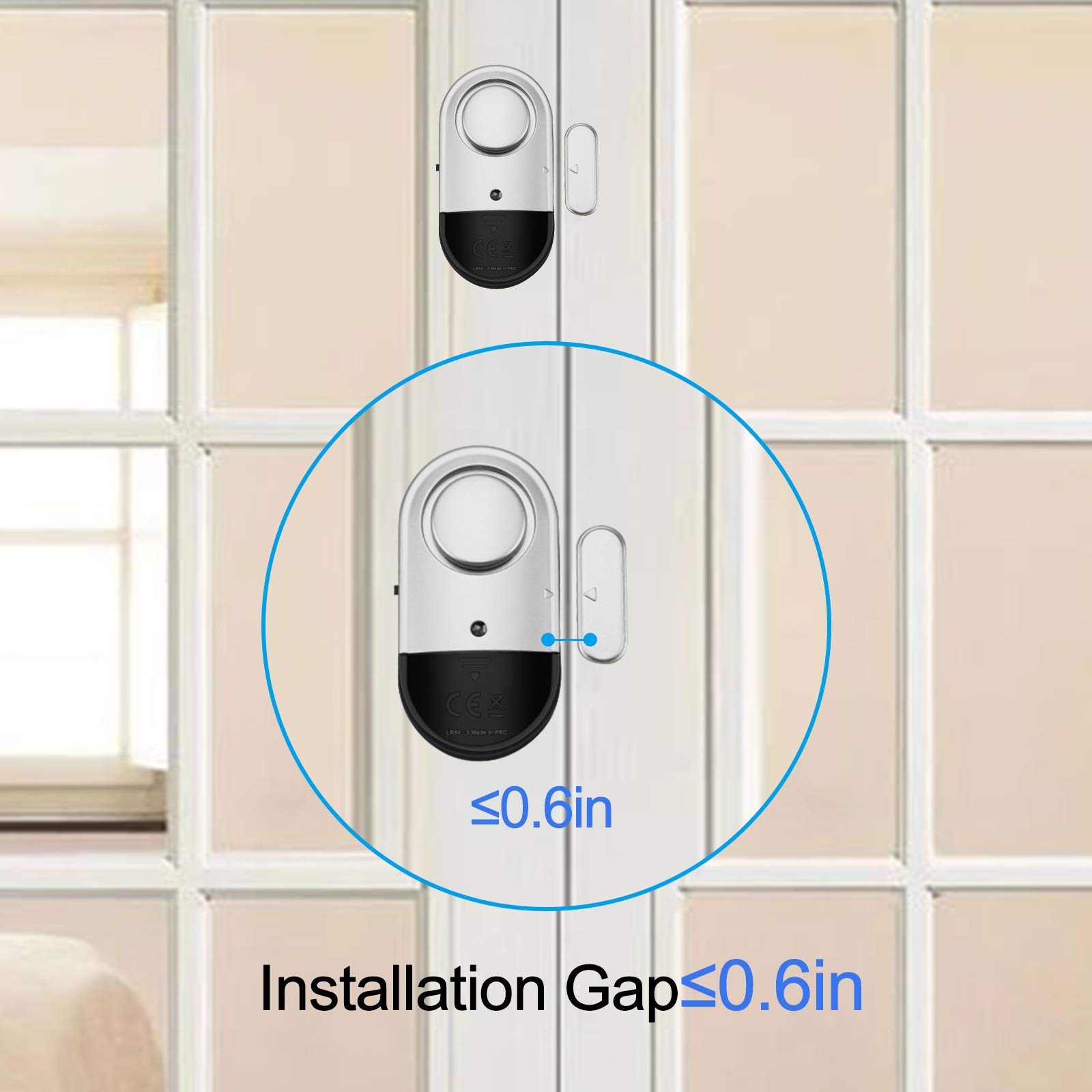 Door Window Alarms, 120 DB Pool Alarms For Inground