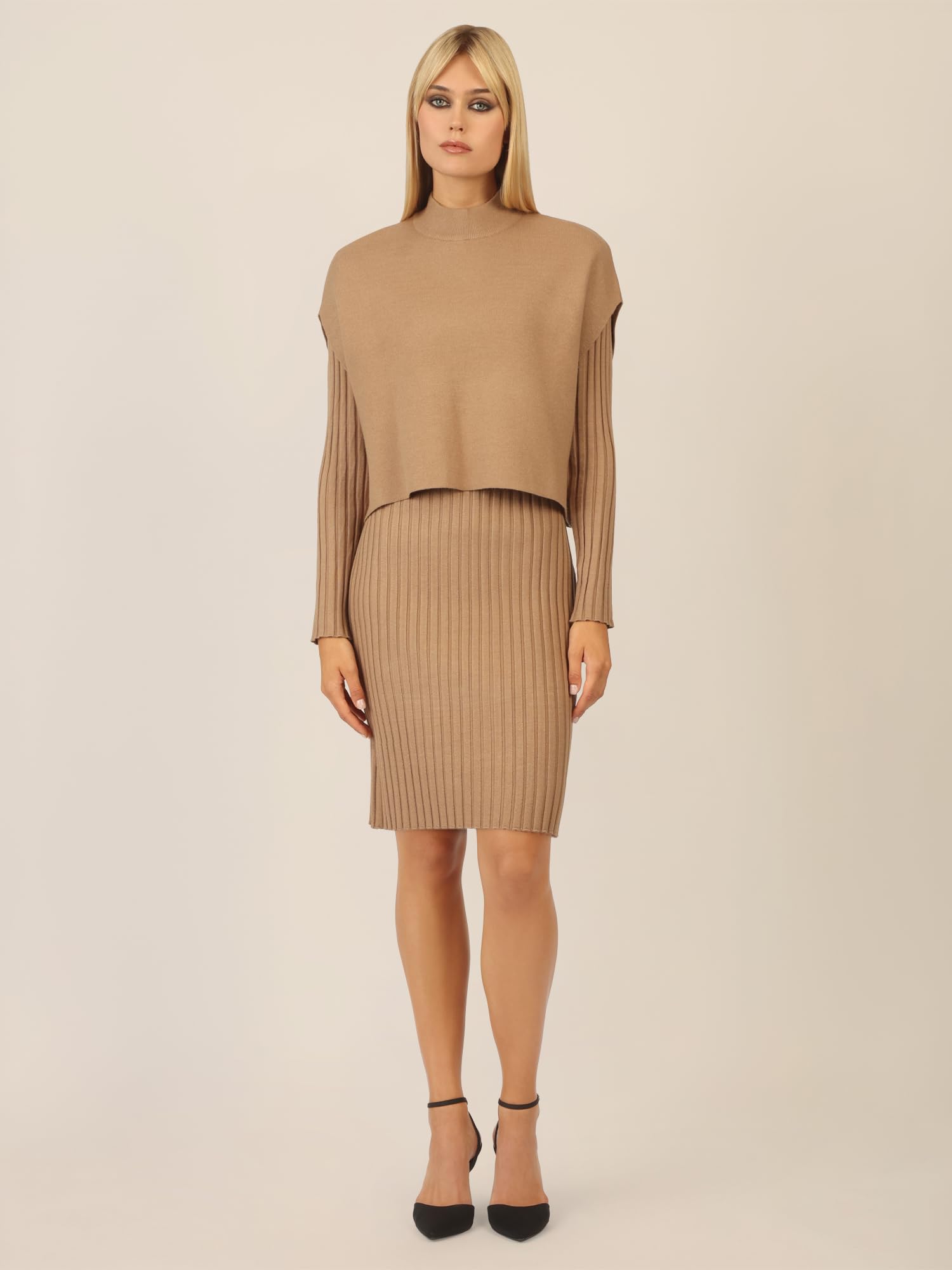 APART Fashion Sukienka Kobiety Strick Set