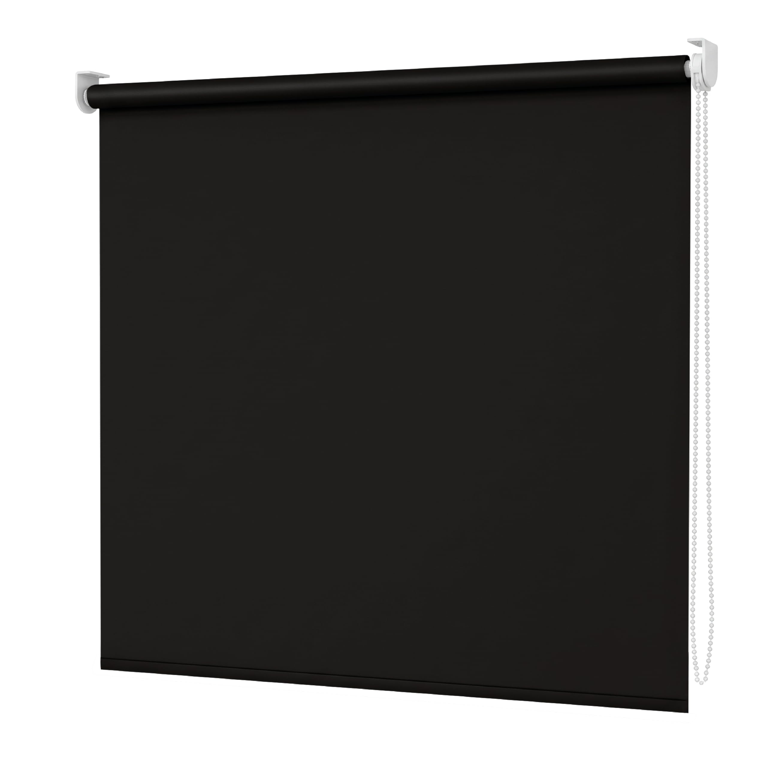 APEX FURNISHINGS Black Blackout roller blinds, W 60cm x L 165cm