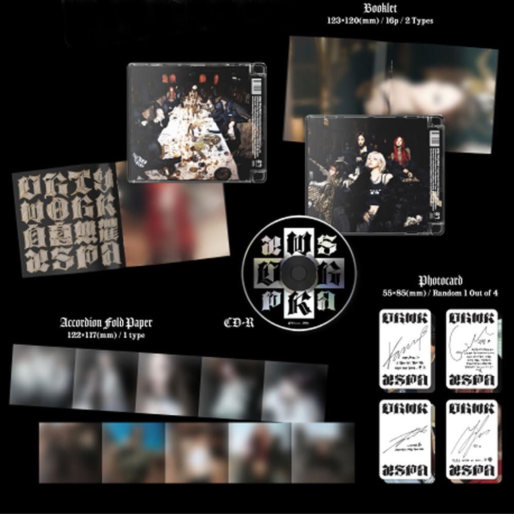 aespa Dirty Work [Dirty Case Ver.] full version set (worker 1ea +