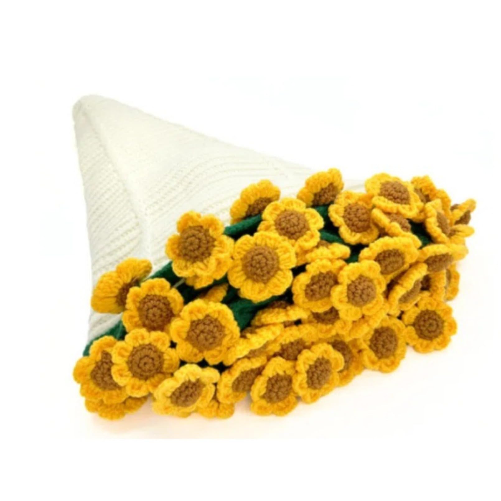 Amazon.co.jp: ひまわりブーケブランケット かぎ針編みキット初心者